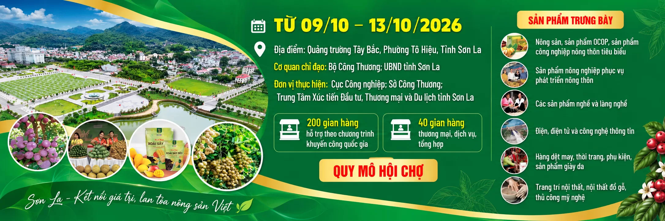 Banner gian hàng hội chợ