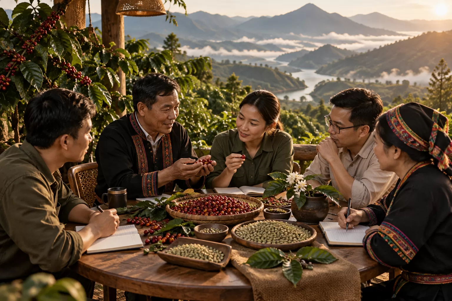 Chất lượng cà phê là câu chuyện chung của người trồng và người làm nghề.