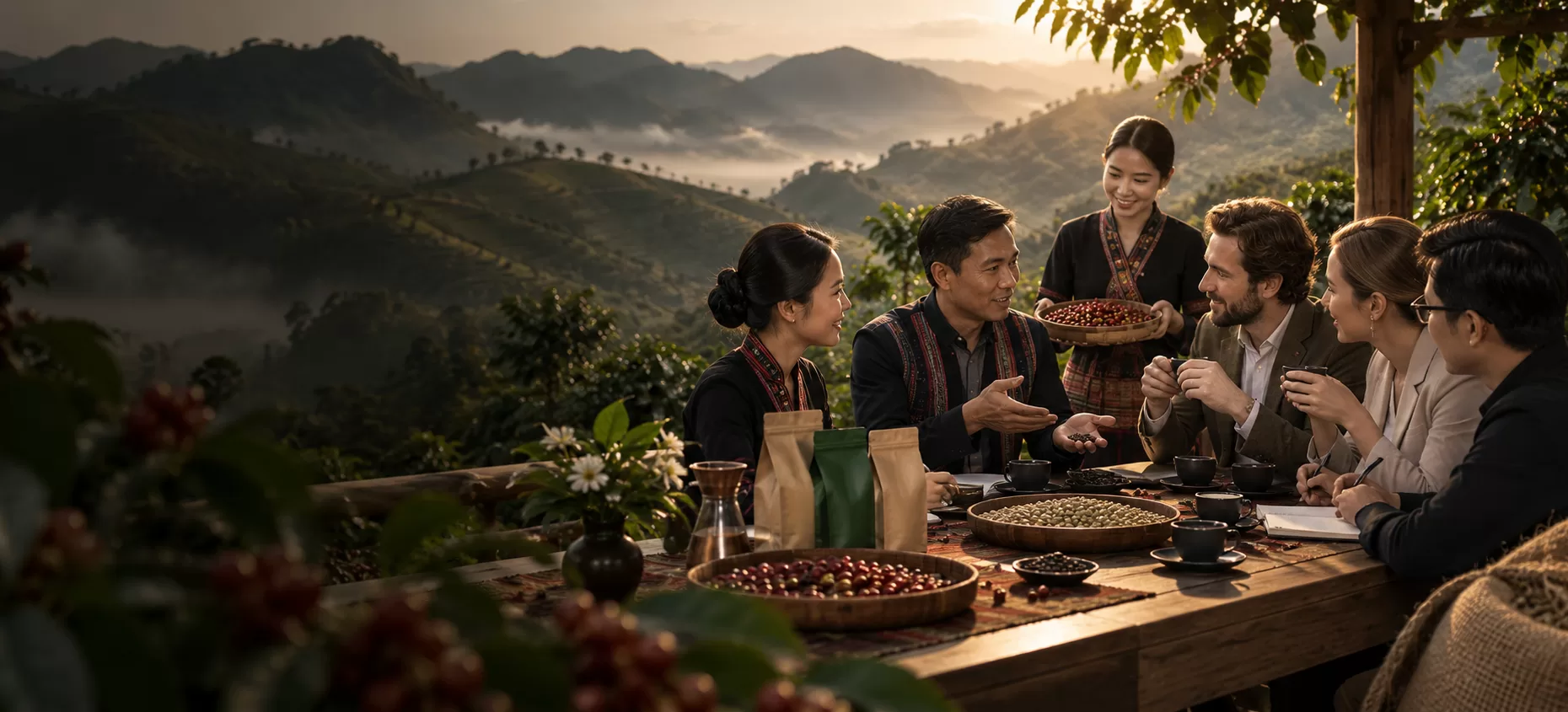Hội nghị kết nối giao thương sản phẩm cà phê